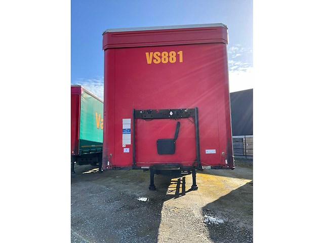 2019 kögel sn 24 schuifzeiloplegger - afbeelding 2 van  6