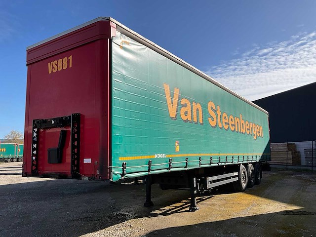 2019 kögel sn 24 schuifzeiloplegger - afbeelding 3 van  6