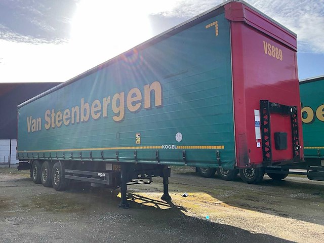 2019 kögel sn 24 schuifzeiloplegger - afbeelding 3 van  27