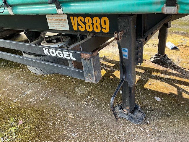 2019 kögel sn 24 schuifzeiloplegger - afbeelding 26 van  27