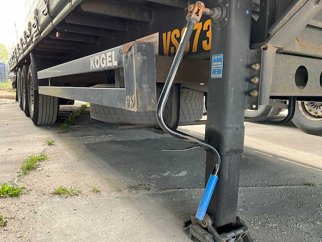 2019 kögel sn 24 schuifzeiloplegger - afbeelding 2 van  3