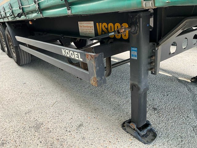 2019 kögel sn 24 schuifzeiloplegger - afbeelding 4 van  7