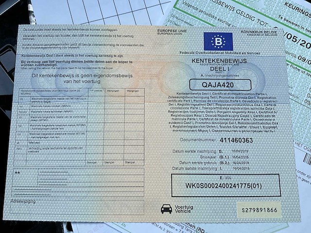 2019 kögel sn 24 schuifzeiloplegger - afbeelding 6 van  7