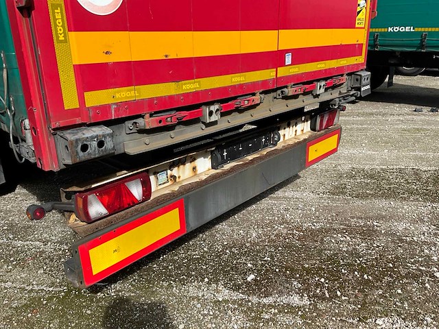 2019 kögel sn 24 schuifzeiloplegger - afbeelding 1 van  27