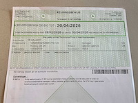 2019 kögel sn 24 schuifzeiloplegger - afbeelding 18 van  27