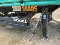 2019 kögel sn 24 schuifzeiloplegger - afbeelding 26 van  27