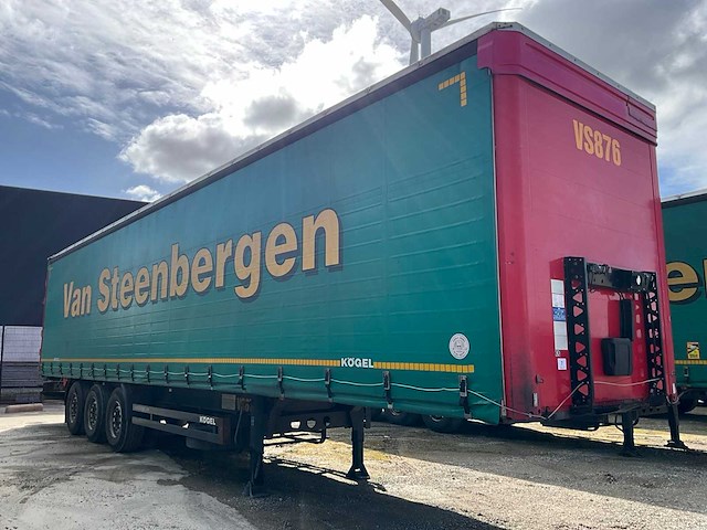 2019 kögel sn 24 schuifzeiloplegger - afbeelding 1 van  28