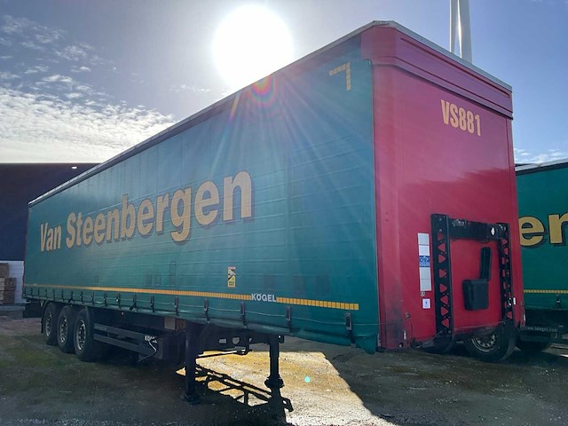 2019 kögel sn 24 schuifzeiloplegger - afbeelding 20 van  27