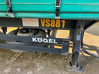 2019 kögel sn 24 schuifzeiloplegger - afbeelding 18 van  27