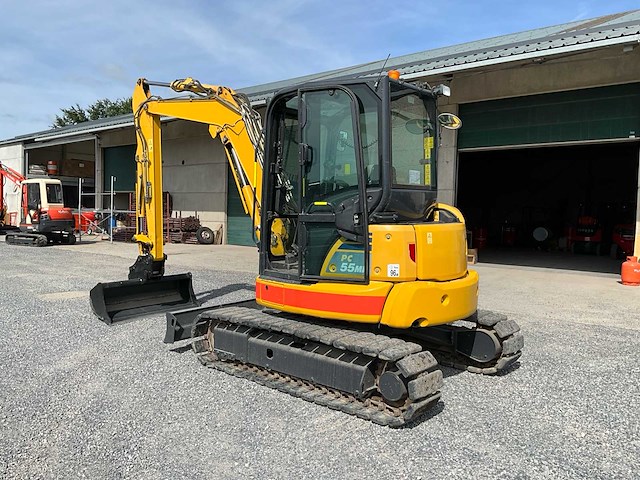 2019 komatsu pc 55 mr - 5 rupsgraafmachine - afbeelding 23 van  37