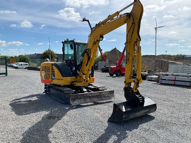 2019 komatsu pc 55 mr - 5 rupsgraafmachine - afbeelding 35 van  37