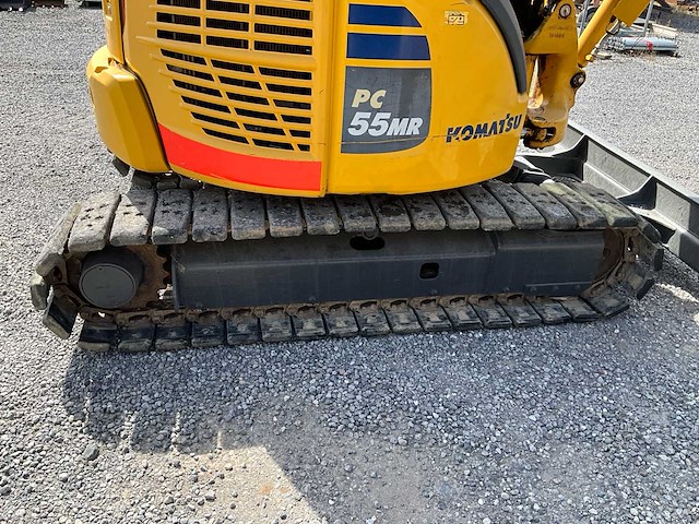 2019 komatsu pc 55 mr - 5 rupsgraafmachine - afbeelding 19 van  25