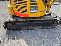 2019 komatsu pc 55 mr - 5 rupsgraafmachine - afbeelding 19 van  25