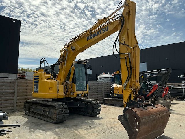 2019 komatsu pc138us rupsgraafmachine - afbeelding 19 van  23