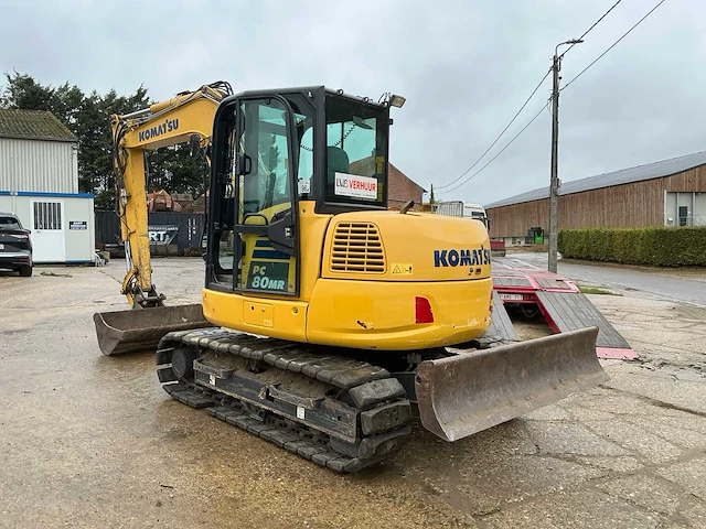 2019 komatsu pc80mr-5e0 rupsgraafmachine - afbeelding 11 van  26