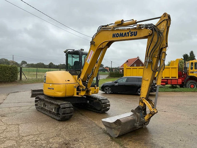 2019 komatsu pc80mr-5e0 rupsgraafmachine - afbeelding 15 van  26