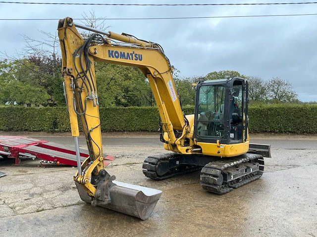 2019 komatsu pc80mr-5e0 rupsgraafmachine - afbeelding 13 van  26