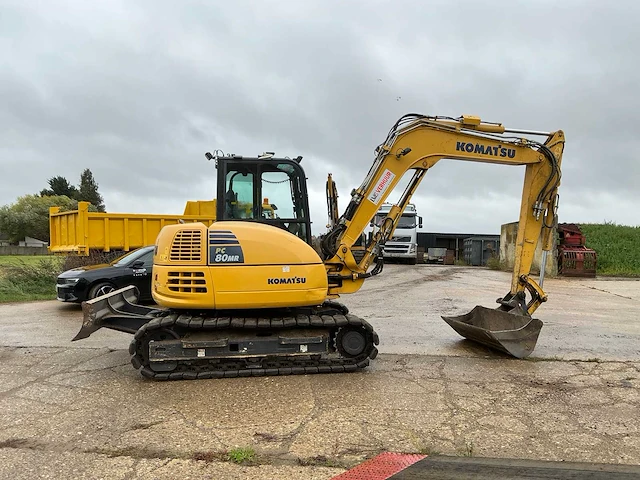 2019 komatsu pc80mr-5e0 rupsgraafmachine - afbeelding 23 van  26