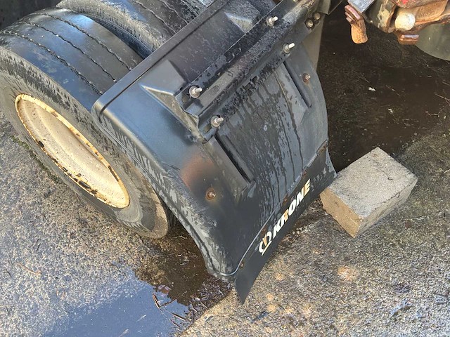 2019 krone az oplegger met container - afbeelding 3 van  29