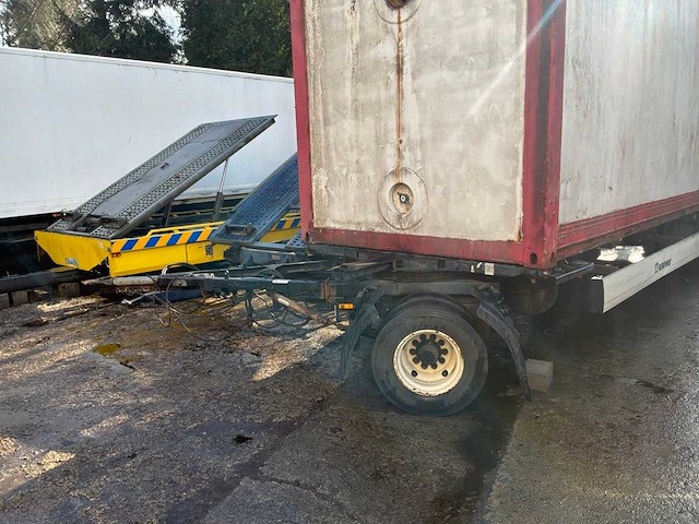 2019 krone az oplegger met container - afbeelding 12 van  29