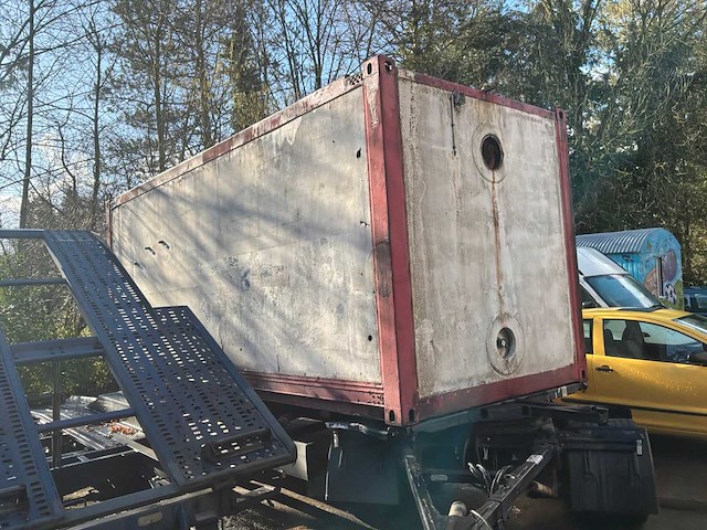 2019 krone az oplegger met container - afbeelding 24 van  29