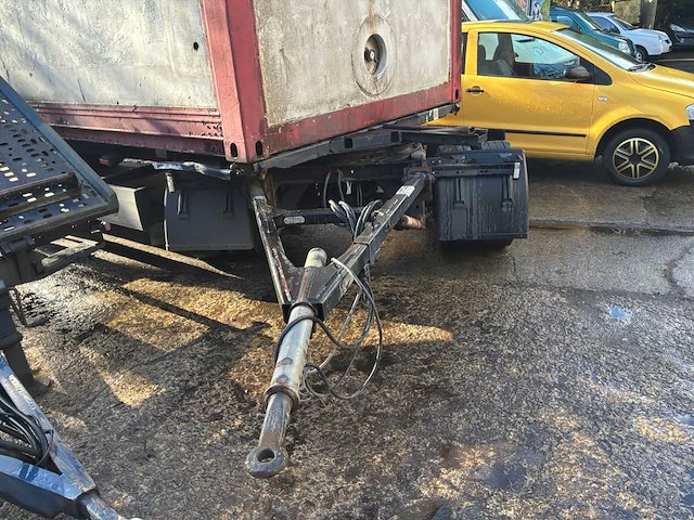 2019 krone az oplegger met container - afbeelding 1 van  29