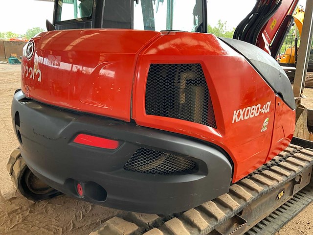 2019 kubota kx080-4alfa rupsgraafmachine - afbeelding 15 van  39