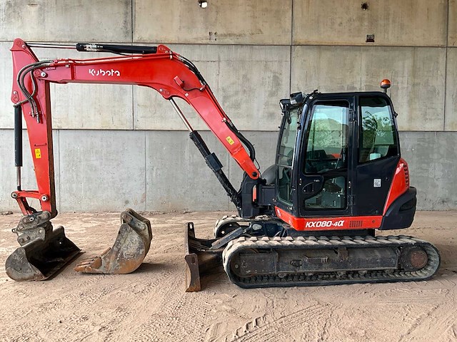 2019 kubota kx080-4alfa rupsgraafmachine - afbeelding 23 van  39