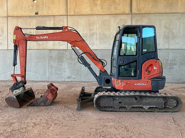 2019 kubota kx155-5 rupsgraafmachine - afbeelding 1 van  25