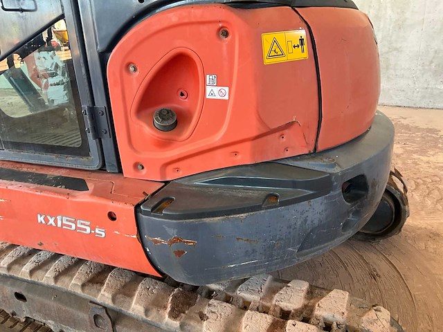 2019 kubota kx155-5 rupsgraafmachine - afbeelding 13 van  25