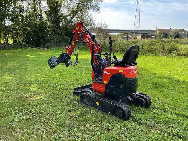 2019 kubota u10-3 minigraafmachine met extra hydraulische leiding, sorteergrijper en 3 bakken - afbeelding 23 van  30