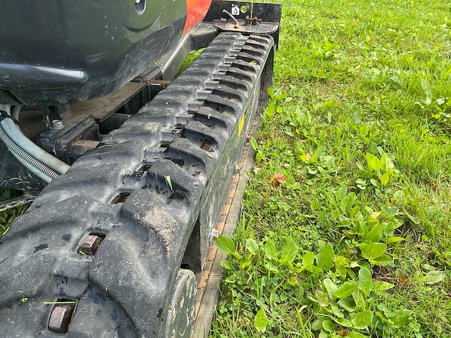 2019 kubota u10-3 minigraafmachine met extra hydraulische leiding, sorteergrijper en 3 bakken - afbeelding 17 van  30