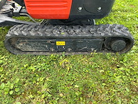 2019 kubota u10-3 minigraafmachine met extra hydraulische leiding, sorteergrijper en 3 bakken - afbeelding 18 van  30