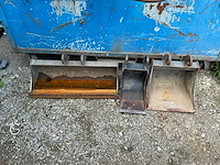 2019 kubota u10-3 minigraafmachine met extra hydraulische leiding, sorteergrijper en 3 bakken - afbeelding 22 van  30