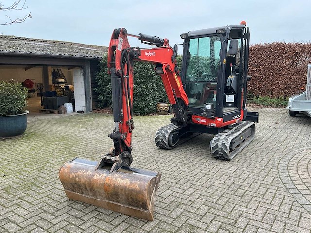 2019 kubota u27-4 hi minigraafmachine - afbeelding 1 van  17