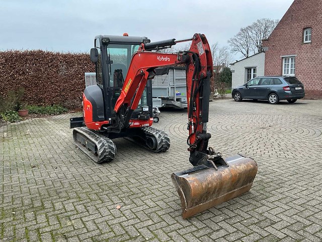 2019 kubota u27-4 hi minigraafmachine - afbeelding 10 van  17