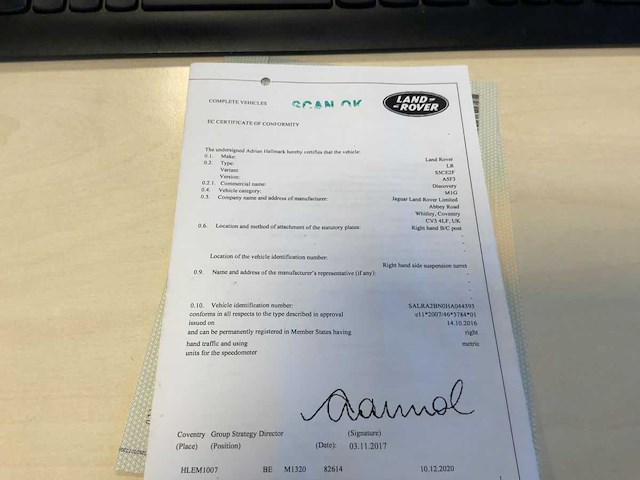 2019 land rover discovery 5 personenauto - afbeelding 21 van  30