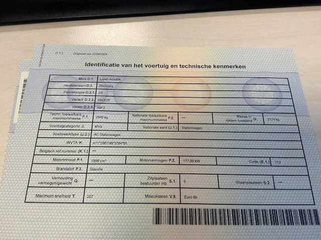 2019 land rover discovery 5 personenauto - afbeelding 22 van  30