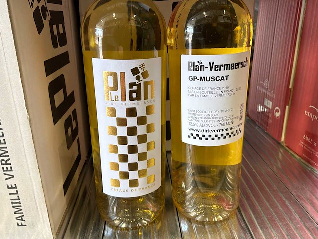2019 le plan vermeersch witte wijn (22x) - afbeelding 4 van  4