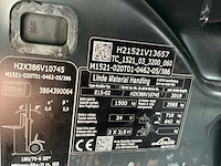 2019 linde e15-02 vorkheftruck met 2024 accu - afbeelding 31 van  54