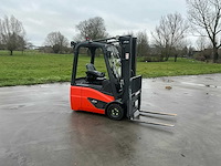 2019 linde e15-02 vorkheftruck met 2024 accu - afbeelding 1 van  36