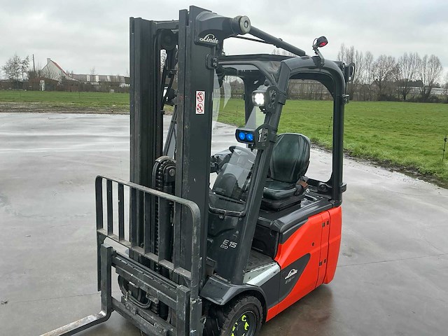2019 linde e15-02 vorkheftruck met 2024 accu - afbeelding 28 van  36