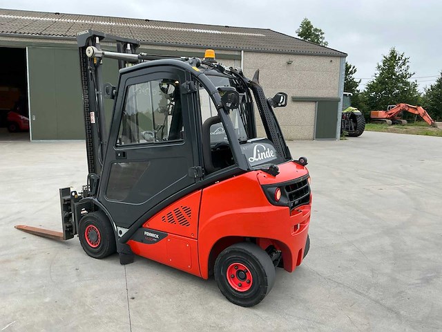 2019 linde h20t-02 vorkheftruck met rotator/vorkklem - afbeelding 2 van  16