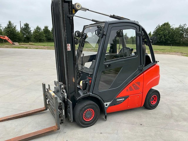 2019 linde h20t-02 vorkheftruck met rotator/vorkklem - afbeelding 6 van  16