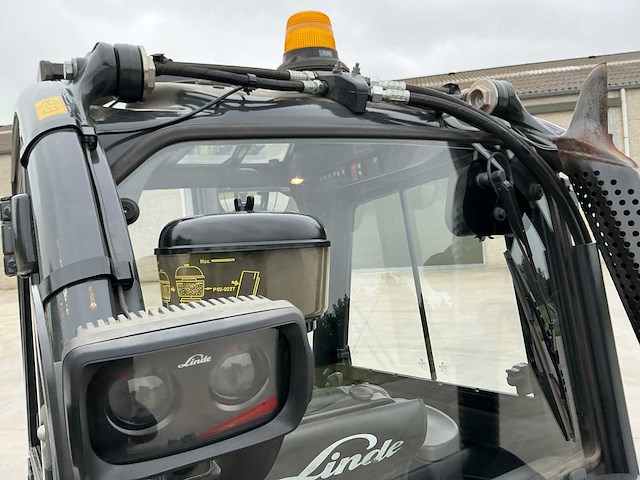 2019 linde h20t-02 vorkheftruck met rotator/vorkklem - afbeelding 13 van  16