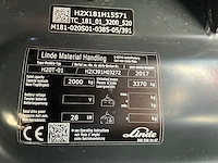 2019 linde h20t vorkheftruck - afbeelding 1 van  1