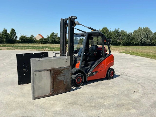 2019 linde h25t vorkheftruck met kaup klem - afbeelding 4 van  19