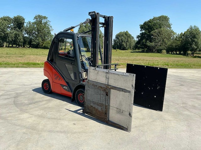 2019 linde h25t vorkheftruck met kaup klem - afbeelding 8 van  19