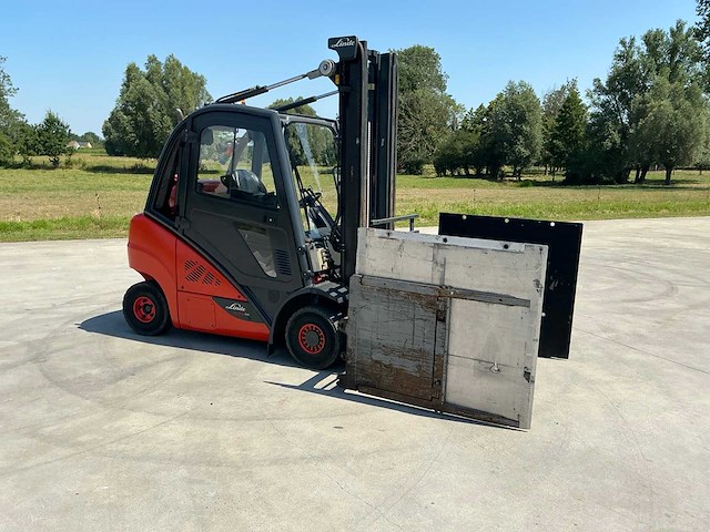 2019 linde h25t vorkheftruck met kaup klem - afbeelding 9 van  19