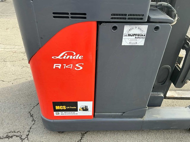 2019 linde r14s vorkheftruck - afbeelding 29 van  36